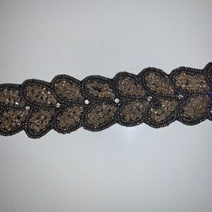 Anthropologie Beaded Belt